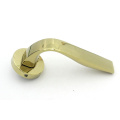 Wenzhou factory PVD Gold Zinc Lever Door Handle